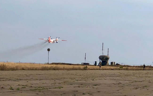 Правительственная группа во главе с первым замглавы МВД Яровым вылетела на место пожаров в Луганской области 06