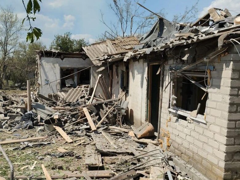 Наслідки обстрілів Донеччини 22 травня