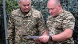 Командующий ООС Наев обсудил с прокурором Оринчуком процесс сбора доказательств преступлений российских наемников для передачи их в Международный уголовный суд