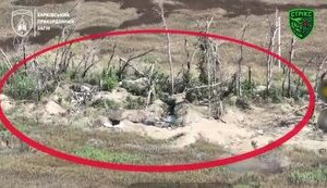 FPV-дрони підрозділу "СТРІКС" на Південно-Слобожанському напрямку знищили позиції окупантів разом з технікою. ВIДЕО