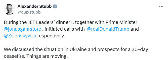Припинення вогню. Провели перемовини із Зеленським та Трампом