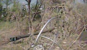 K-2 brigade drones destroy occupiers’ gun. VIDEO