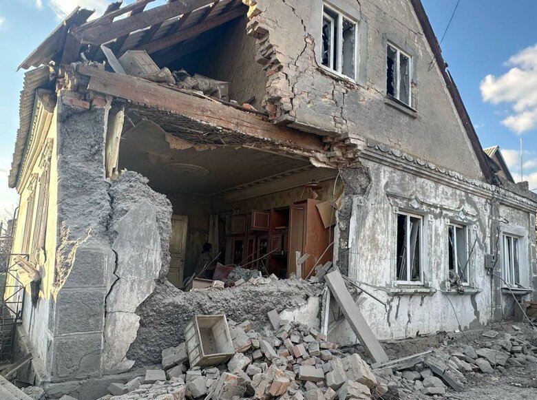 Russian shelling of Nikopol district on March 21