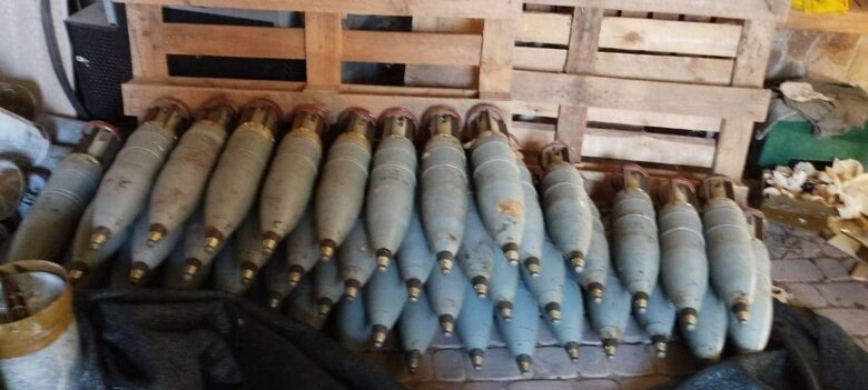 Результат планового відходу окупантів з Харківщини - покинута техніка і боєприпаси 08