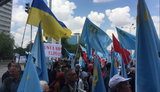Посол України Сибіга взяв участь у мітингу-реквіємі кримських татар в Анкарі. ФОТО