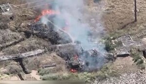 Українські захисники атакували польові запаси боєприпасів для FPV-дронів та ліквідували укриття росіян. ВIДЕО