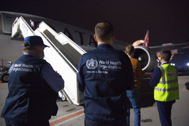 Европейский Союз и ВОЗ передали Украине средства защиты для более чем 50 больниц 01