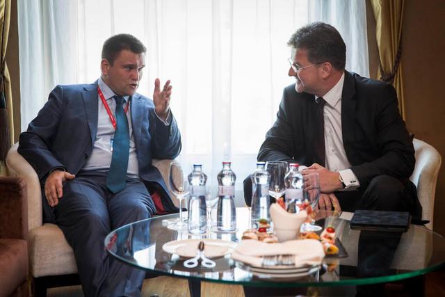 Клімкін провів зустріч із главою МЗС Словаччини Лайчаком 02