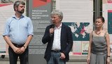 Ткаченко призывает полицию найти виновных в порче выставки о помощи союзников во Второй мировой: "Сторонники "русского мира" в Киеве не спят". ФОТО