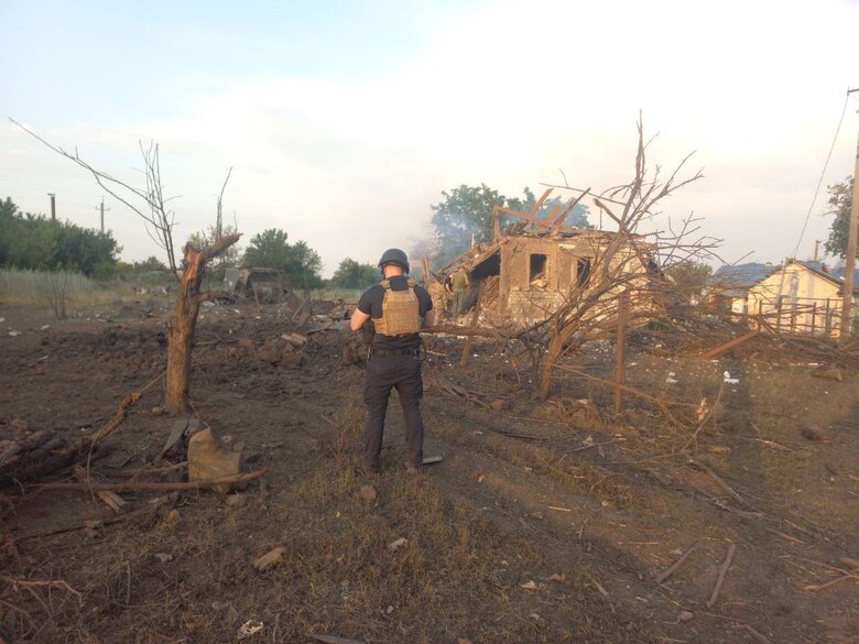 Shelling of Donetsk region on 12 July