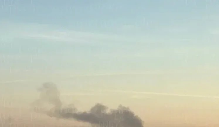 Oil refinery is on fire in Ufa following a drone strike: key unit has been hit. PHOTO