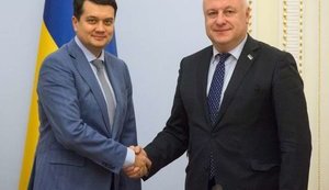 Україна розраховує, що найближчим часом мандат СММ ОБСЄ на Донбасі буде розширено, - Разумков зустрівся з президентом ПА ОБСЄ Церетелі