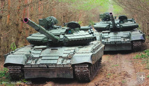 Т-64 у складі 150-ї механізованої бригади
