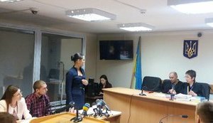 Адвокаты патрульного Олийныка заявили отвод судье. ФОТОрепортаж