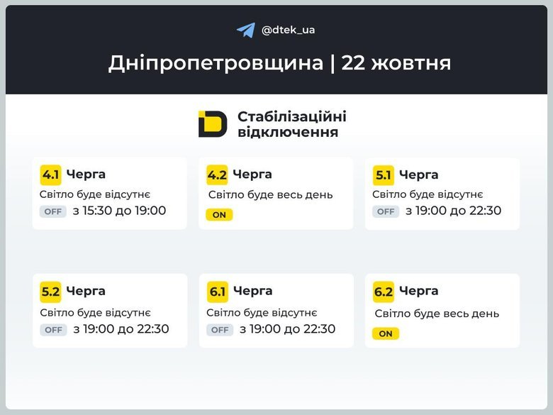 Введено графіки відключення світла. Що відомо?