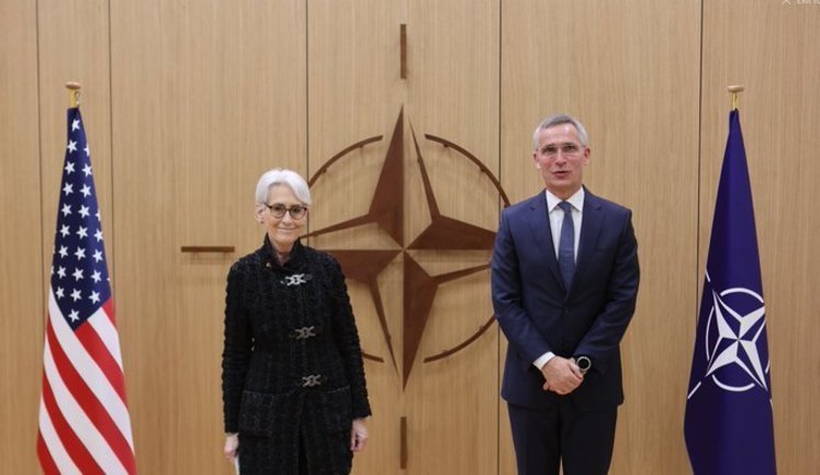 Представник США Шерман зустрілася зі Столтенбергом напередодні засідання Росія-НАТО. ФОТО