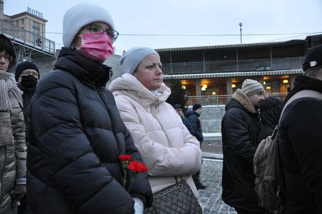 Вечір памяті Небесної Сотні відбувається в центрі Києва 18