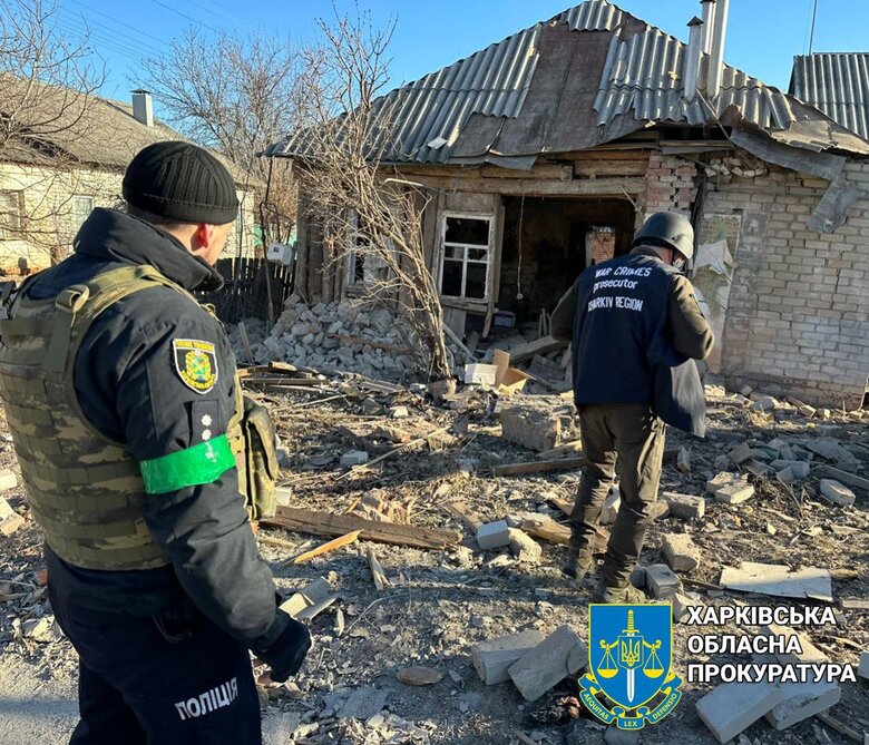 В результате вчерашнего обстрела пгт Двуречная погибли двое гражданских, сегодня оккупанты ударили по Купянску, - прокуратура Харьковской области 01