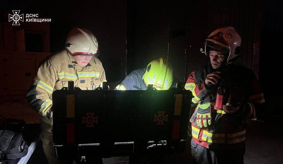 Consequences of shelling of Hostomel: fire was extinguished during the night. VIDEO+PHOTOS