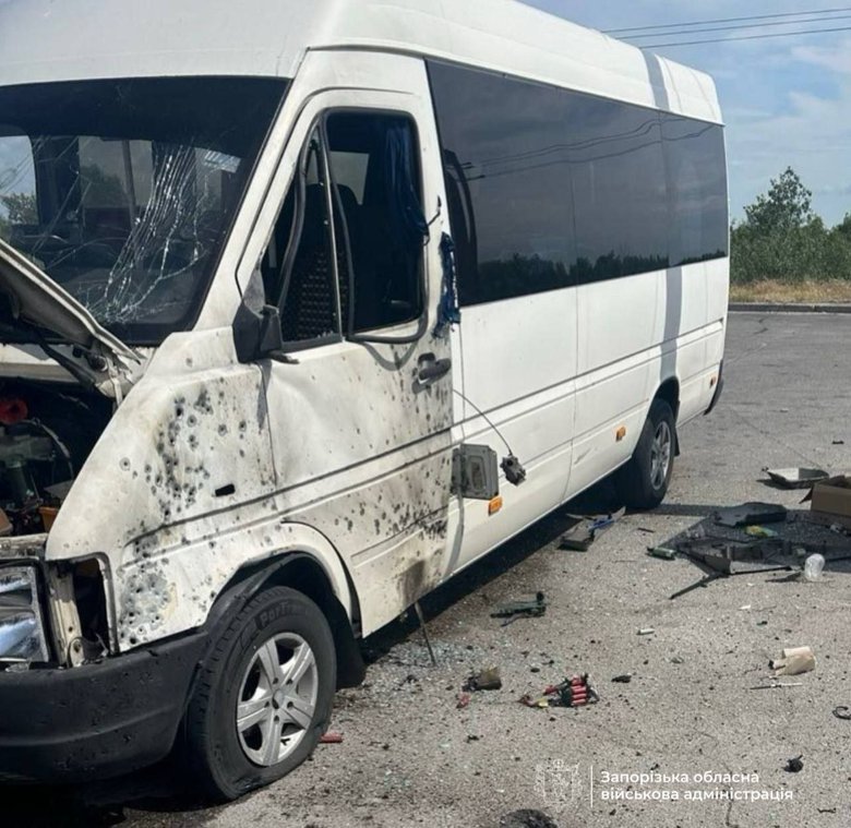обстріл Запоріжжя