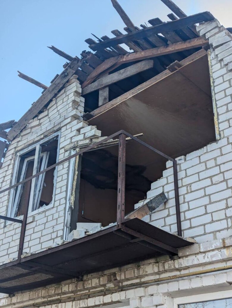 Shelling of Ivashky village in Kharkiv region