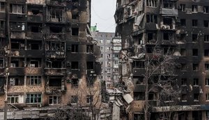 In occupied Mariupol, sales of flats in new-build developments have risen by 230 per cent over past year: 305 flats were sold in July