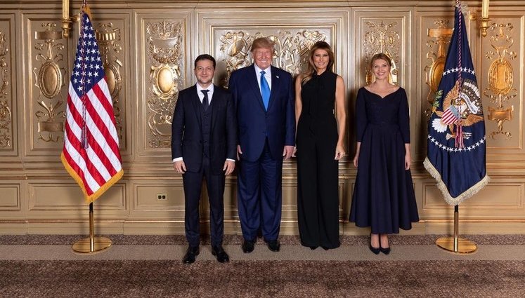 Зеленський з дружиною побували на офіційному прийомі у Трампа. ФОТО