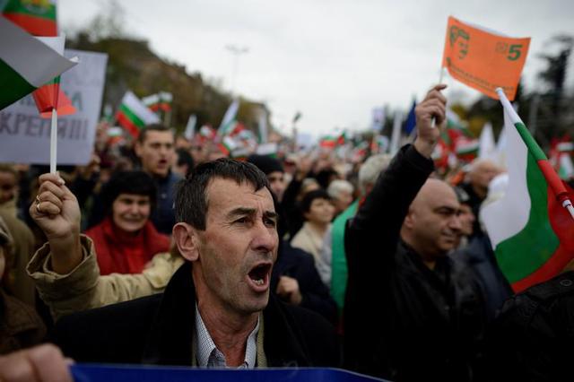 болгария протесты