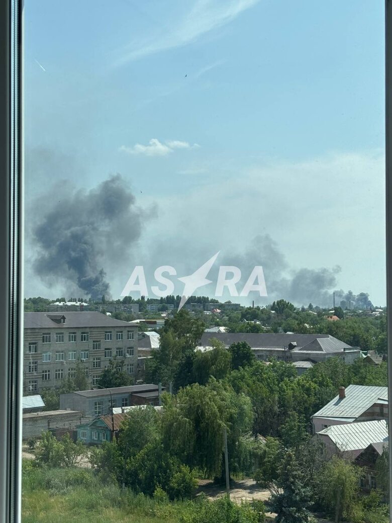 A loud explosion was heard in Engels, Russia, on 11 June.