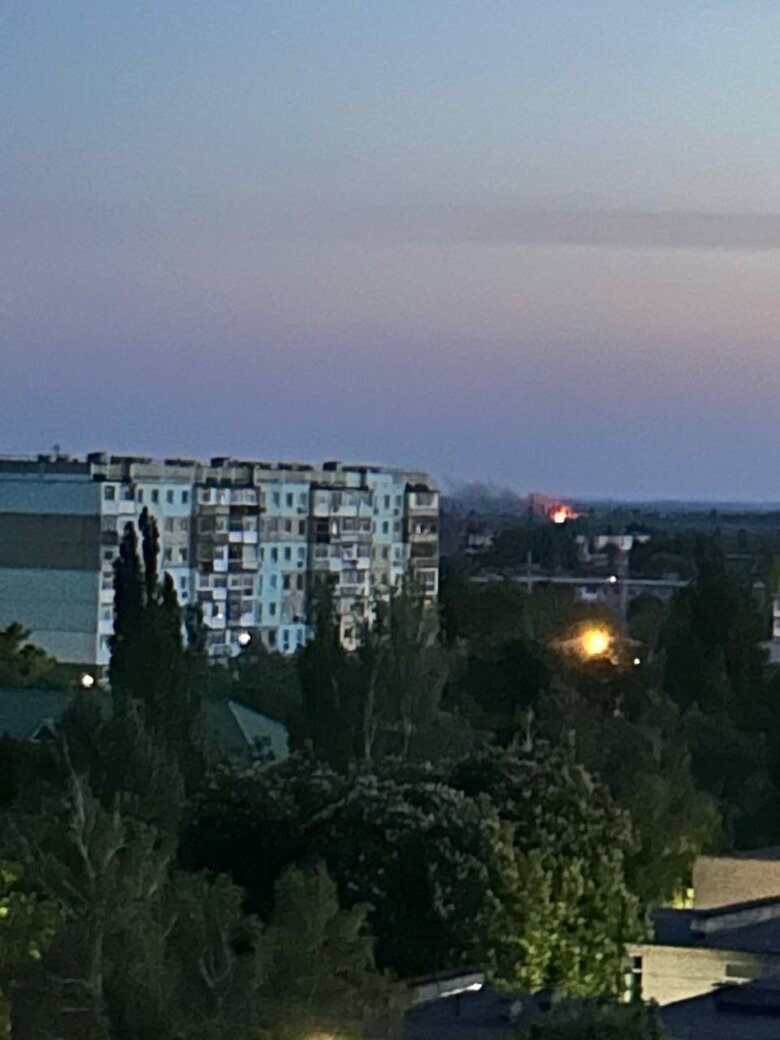 Вночі у Бердянську ЗСУ уразили штаб одного з підрозділів окупантів 01
