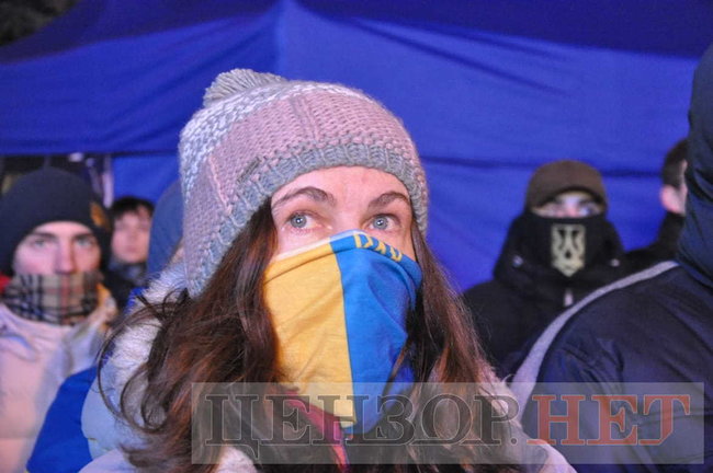 Активісти проводять мітинг під Офісом президента 21