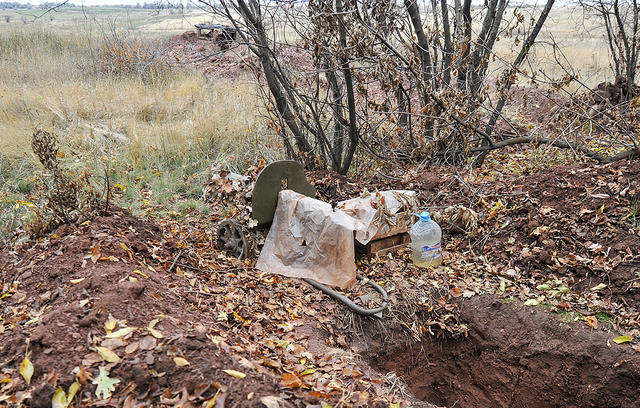 Турчинов із зони проведення АТО: Військові авантюри окупаційних російських військ приречені 07
