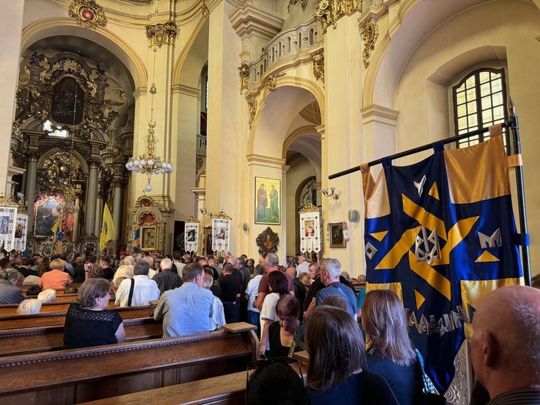 Із Андрієм Парубієм прощаються у Львові