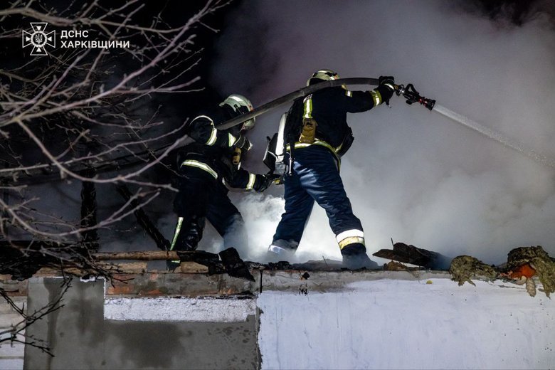Обстрел села Мовчаны в Харьковской области