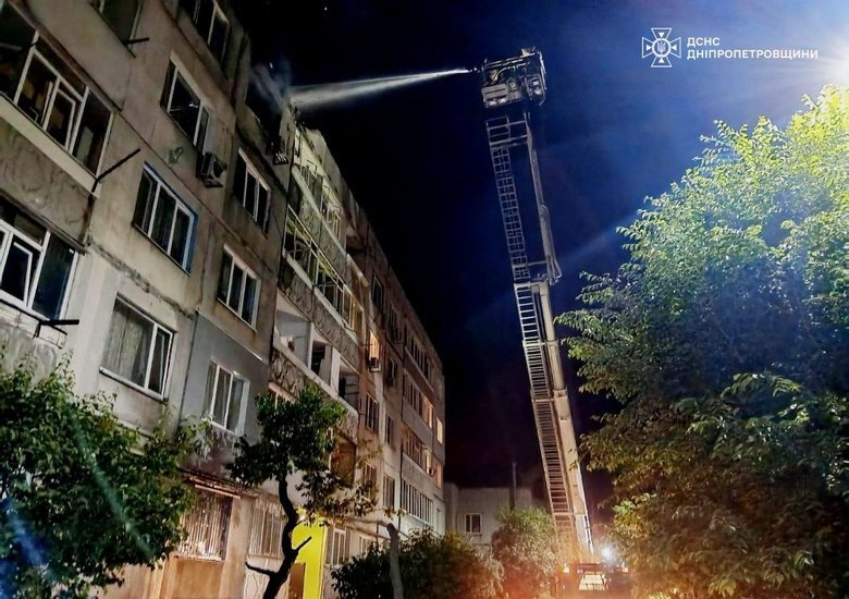 Ліквідація наслідків атак на Дніпропетровщину