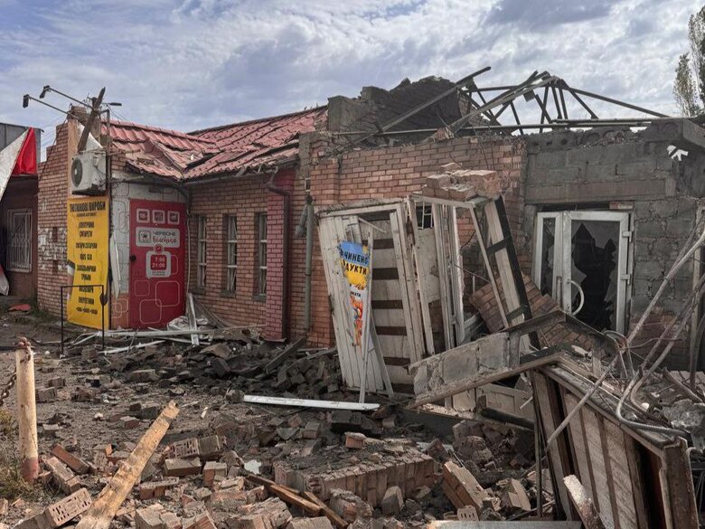 Наслідки обстрілу Курахового 30 серпня