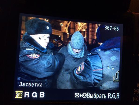 навальный задержание