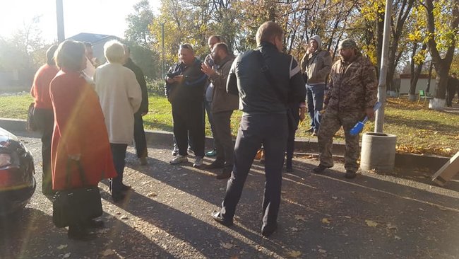 Гнапа облили нечистотами на Полтавщине 04