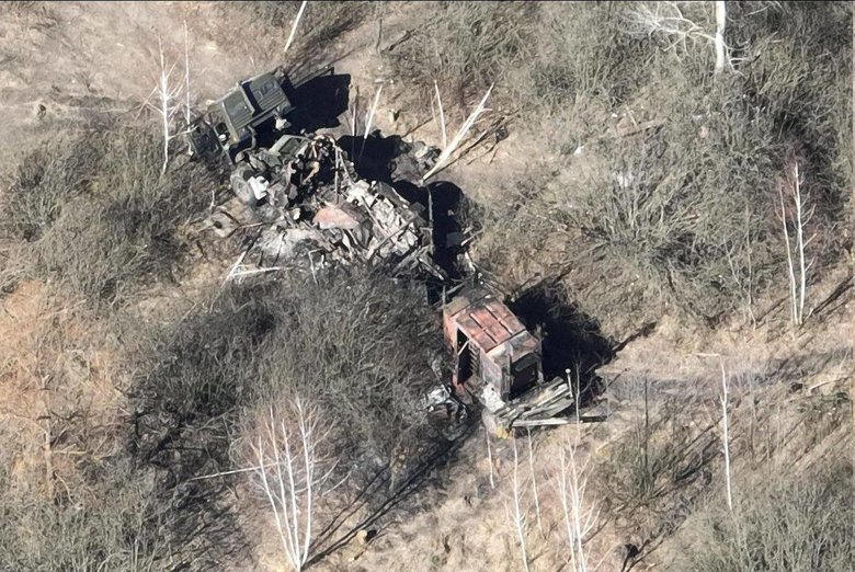 Украинские военные захватили командный пост войск РФ Красуха-4 02