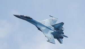 Russian fighter jet destroyed