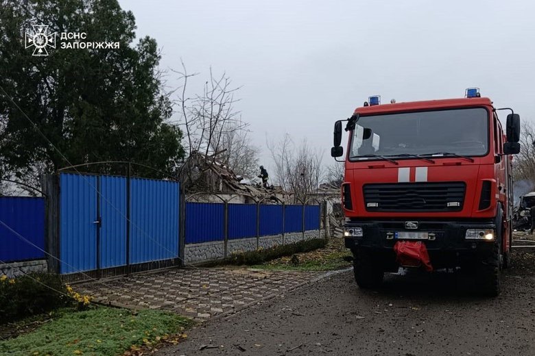 Shelling in Zaporizhzhia
