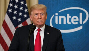 Трамп оголосив про придбання урядом США 10% акцій Intel
