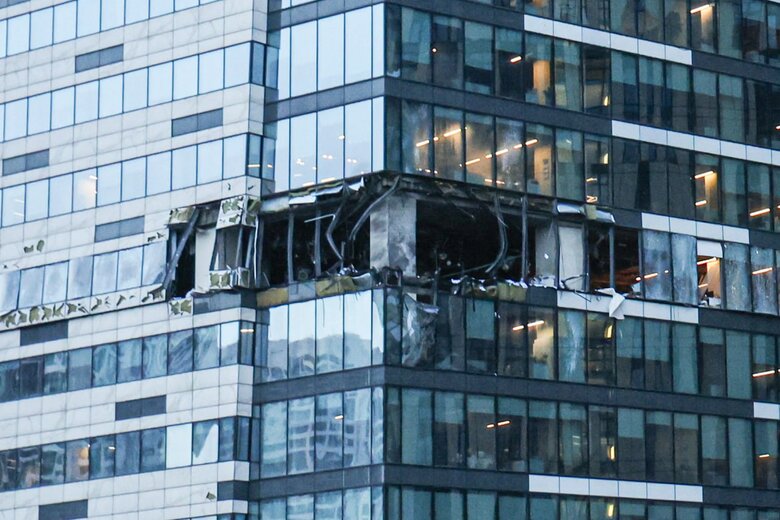 Вночі Москва була атакована трьома безпілотниками 02