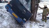 Автобус "Одесса - Энергодар" вылетел в кювет на Херсонщине, 3 человека госпитализированы, - Нацполиция. ФОТО