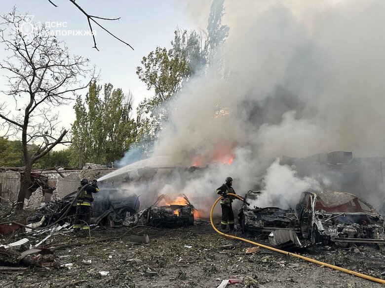 Запоріжжя після авіаудару