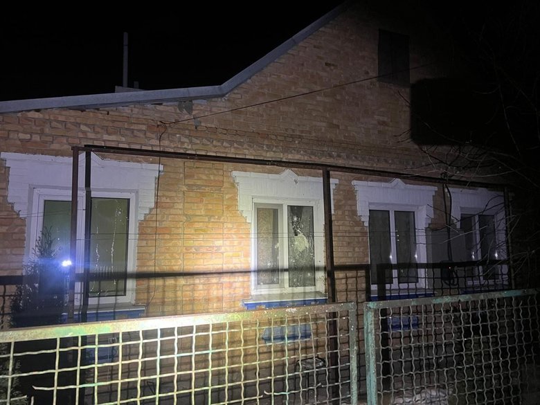 Nikopol region after shelling