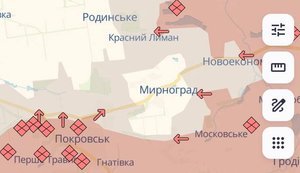 Росіяни просунулись у Сіверську, Мирнограді та поблизу Покровська, - DeepState. МАПА