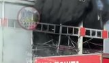 Враг ударил по терминалу "Новой почты" в Одесской области: вспыхнул пожар (обновлено). ВИДЕО+ФОТОрепортаж