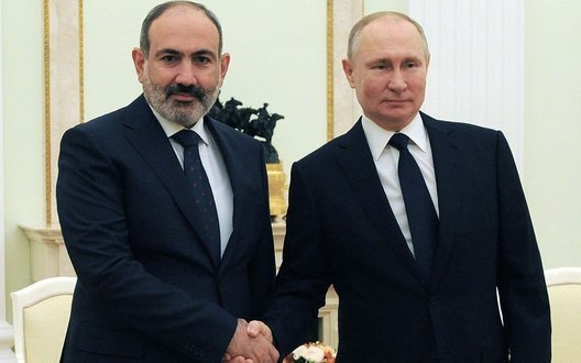 Путін заявив, що плани Вірменії приєднатися до Євросоюзу вимагають 