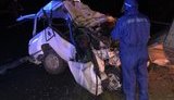 На Черкащині ВАЗ влетів на зустрічній смузі у вантажівку: загинуло троє людей. ФОТОрепортаж